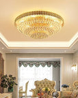 K9 Rounded Raindrop Crystal Chandelier - From Where - 