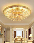K9 Rounded Raindrop Crystal Chandelier - From Where - 