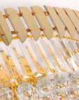 K9 Rounded Raindrop Crystal Chandelier - From Where - 