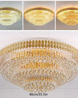 K9 Rounded Raindrop Crystal Chandelier - From Where - 