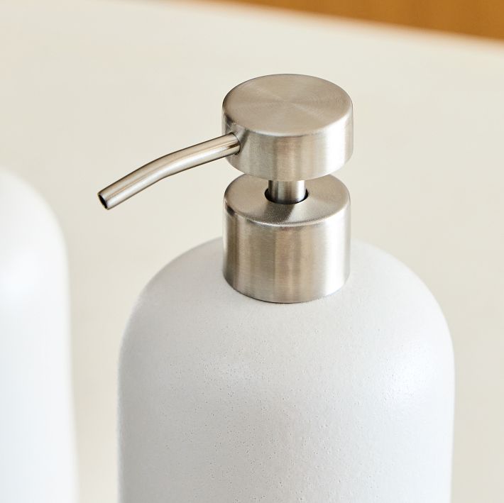 Kaloh Stoneware Soap/Lotion Pump - From Where - 