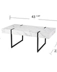 Kalyu Modern Cocktail Table - From Where - 