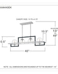 Kane 40" Island Light - From Where - 