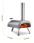 Karu 12 Multi - Fuel Outdoor Pizza Oven - From Where Finds - 