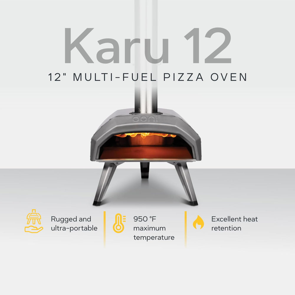 Karu 12 Multi - Fuel Outdoor Pizza Oven - From Where Finds - 