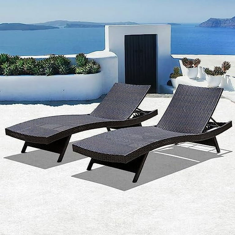 Katalina Chaise Lounge Outdoor (Set of 2) - From Where - 