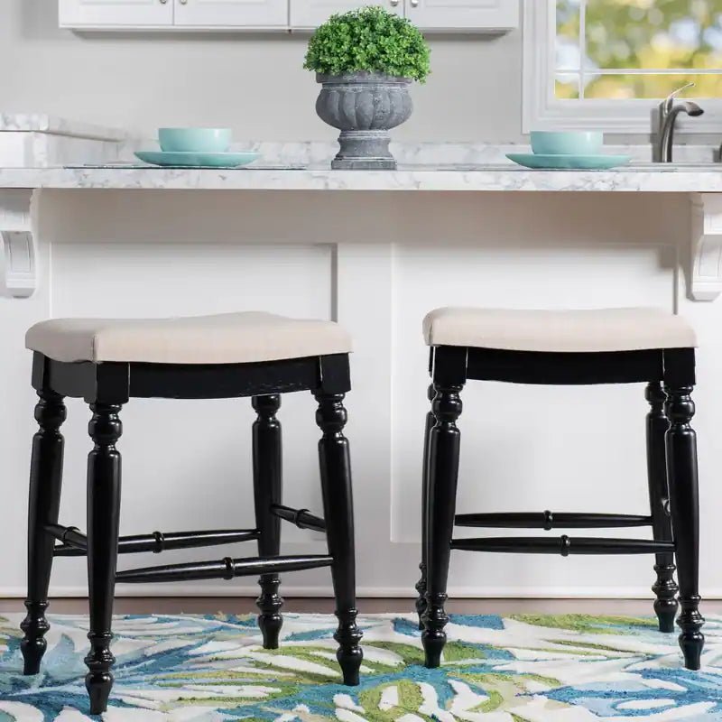 Katy Backless Counter Stool - From Where - 