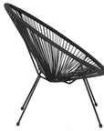 Kelleia Oval Woven Papasan Lounge Chair - From Where - 