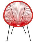 Kelleia Oval Woven Papasan Lounge Chair - From Where - 