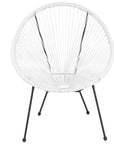 Kelleia Oval Woven Papasan Lounge Chair - From Where - 