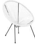 Kelleia Oval Woven Papasan Lounge Chair - From Where - 