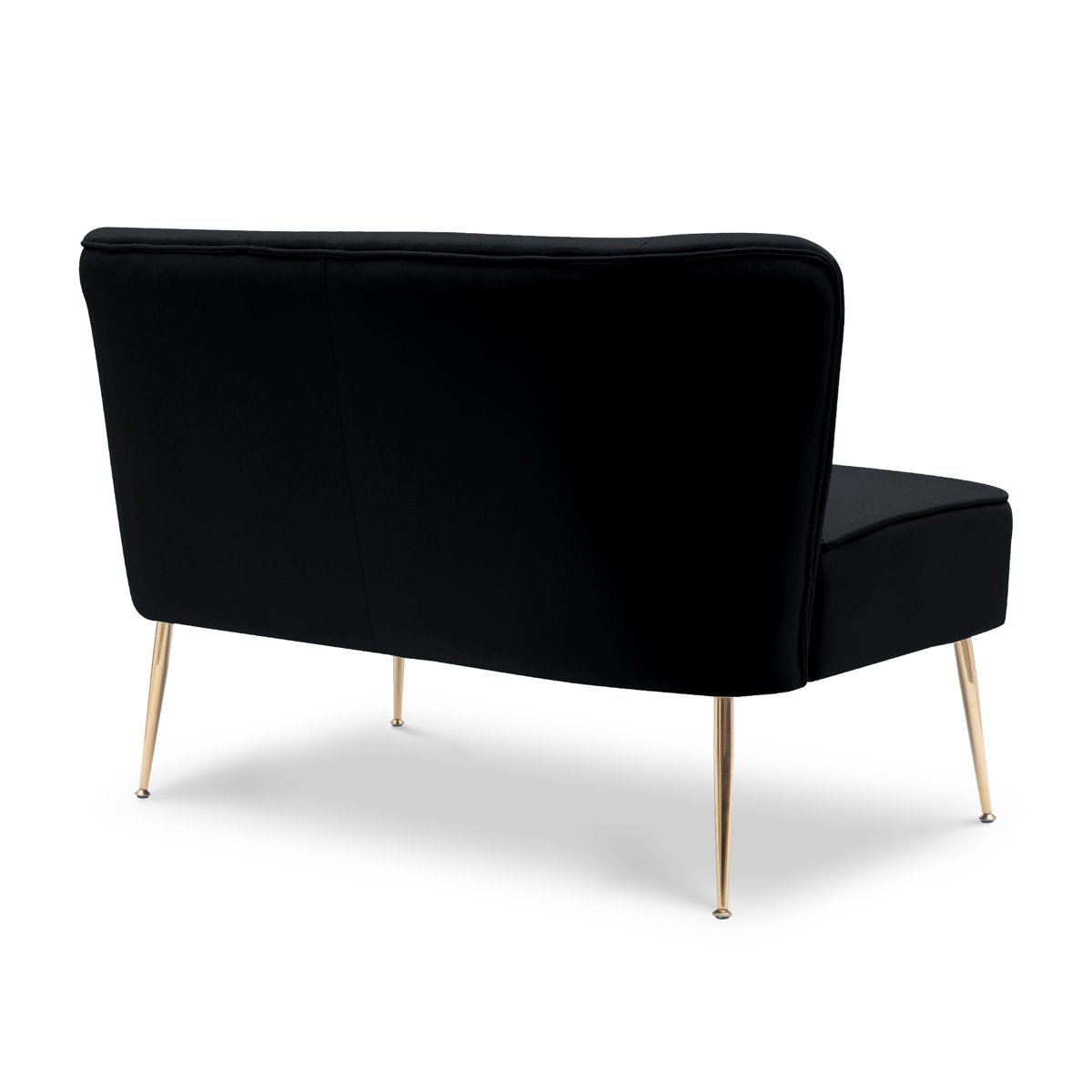 Kenisha 46'' Velvet Loveseat - From Where - 