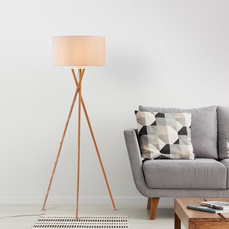 Kennerson 60" Tripod Floor Lamp - From Where - 