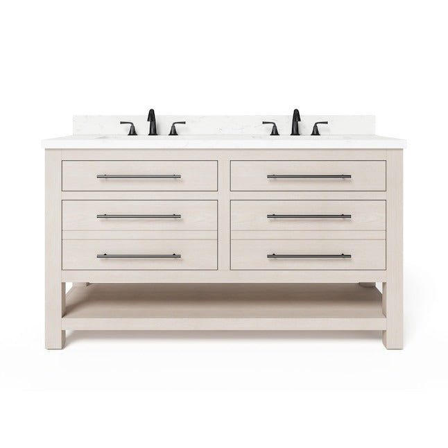 Kennilton Double Sink Bathroom Vanity - From Where - 