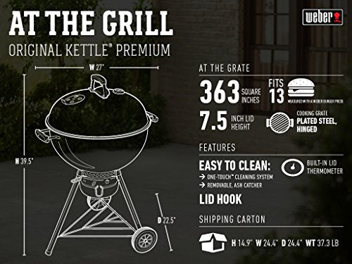 Kettle Premium Charcoal Grill - From Where - 