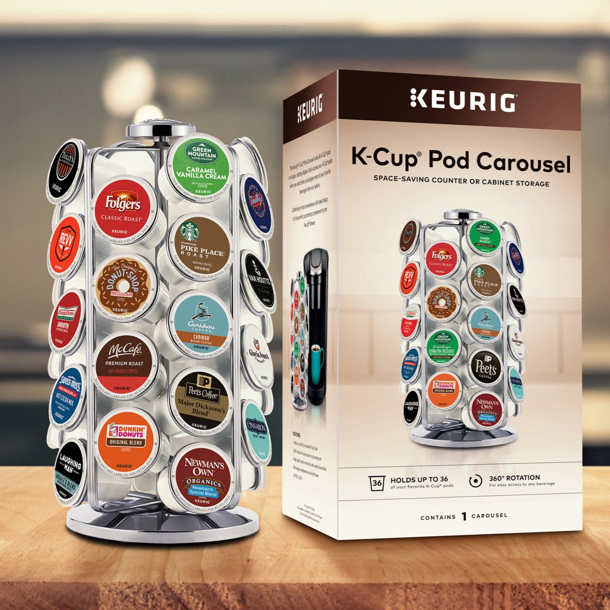Keurig Coffee Pod Carousel - From Where - 