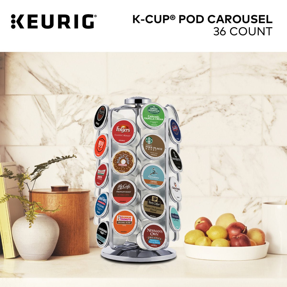 Keurig Coffee Pod Carousel - From Where - 