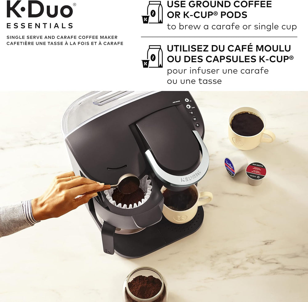 Keurig K - Duo Single Serve &amp; Carafe Coffee Maker - From Where - 