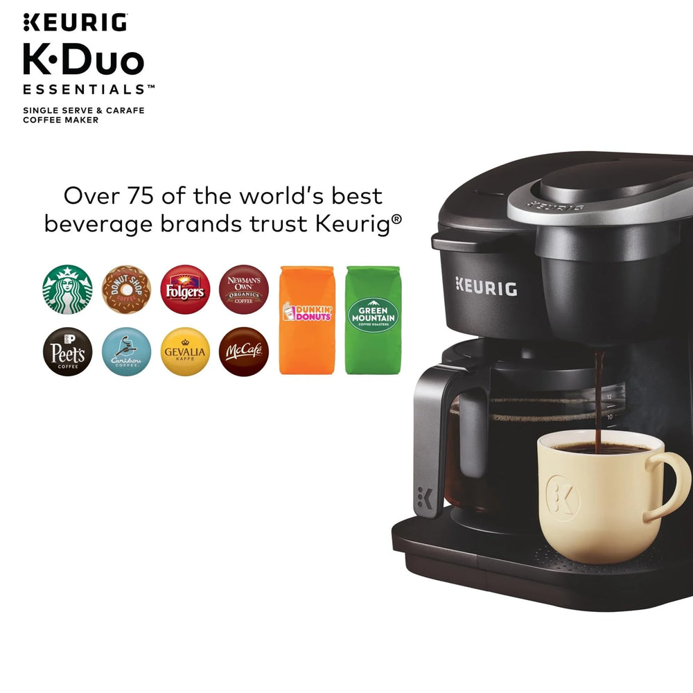 Keurig K - Duo Single Serve &amp; Carafe Coffee Maker - From Where - 