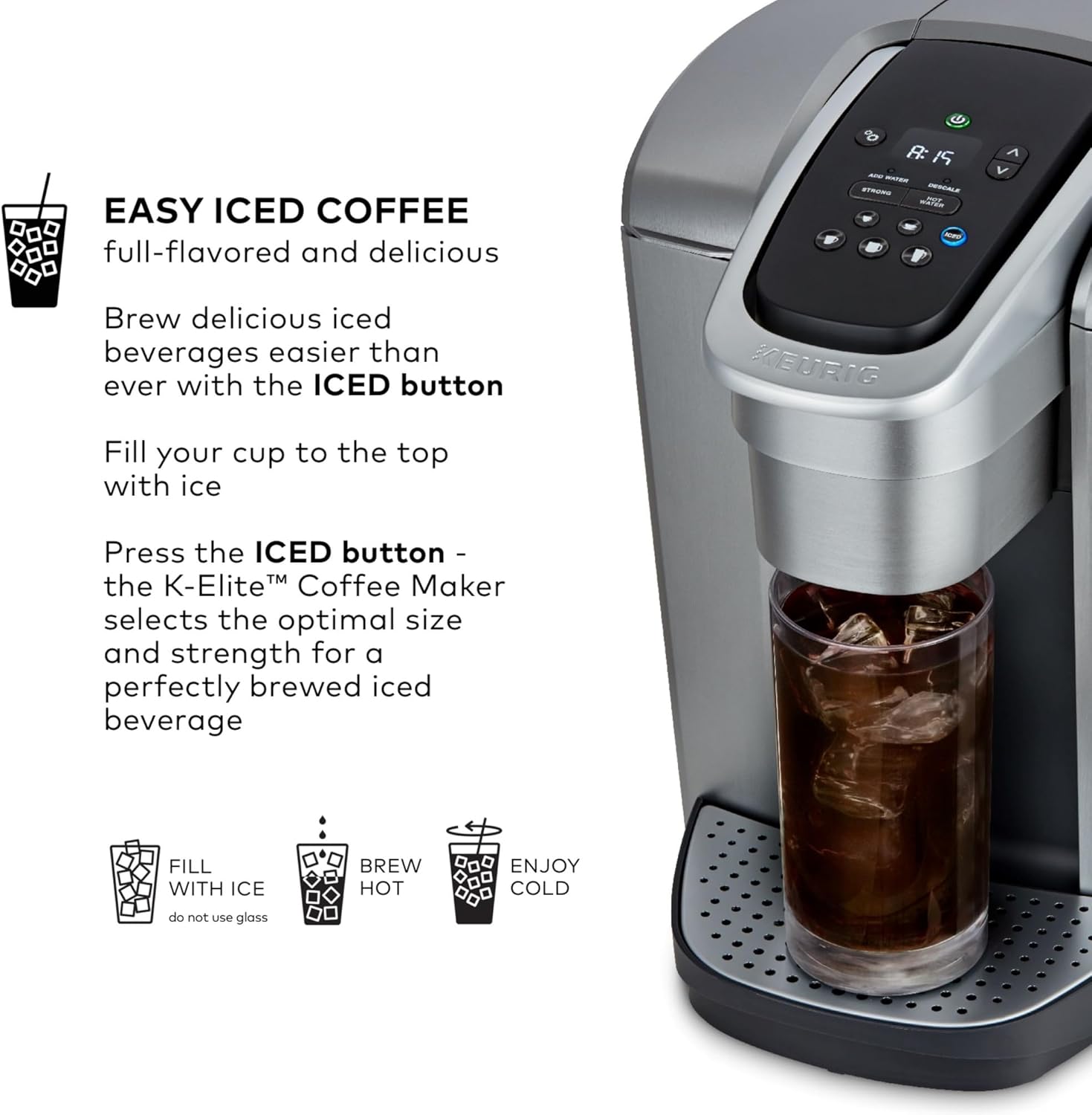 Keurig K - Elite Single K - Cup Coffee Maker - From Where - 