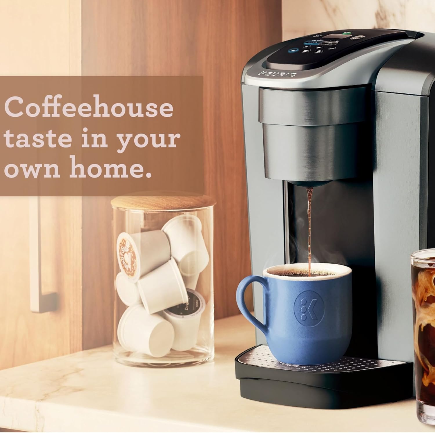 Keurig K - Elite Single K - Cup Coffee Maker - From Where - 