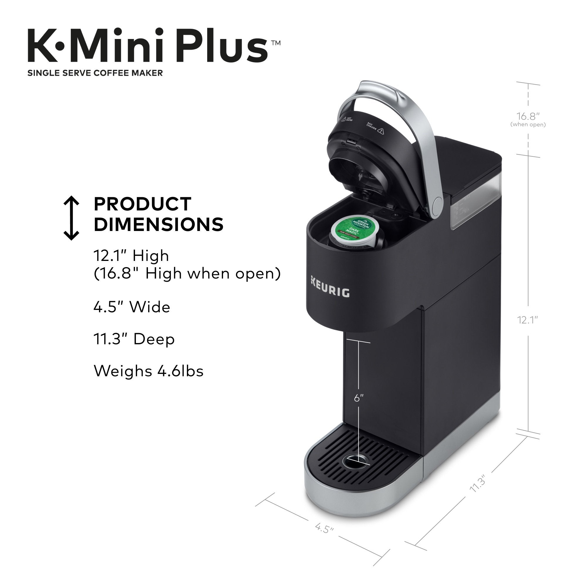 Keurig K - Mini Plus Coffee Maker - From Where - 