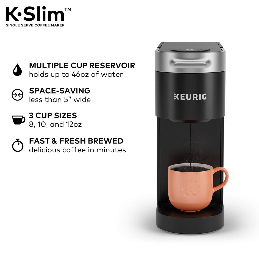 Keurig K - Slim Coffee Maker Black - From Where - 