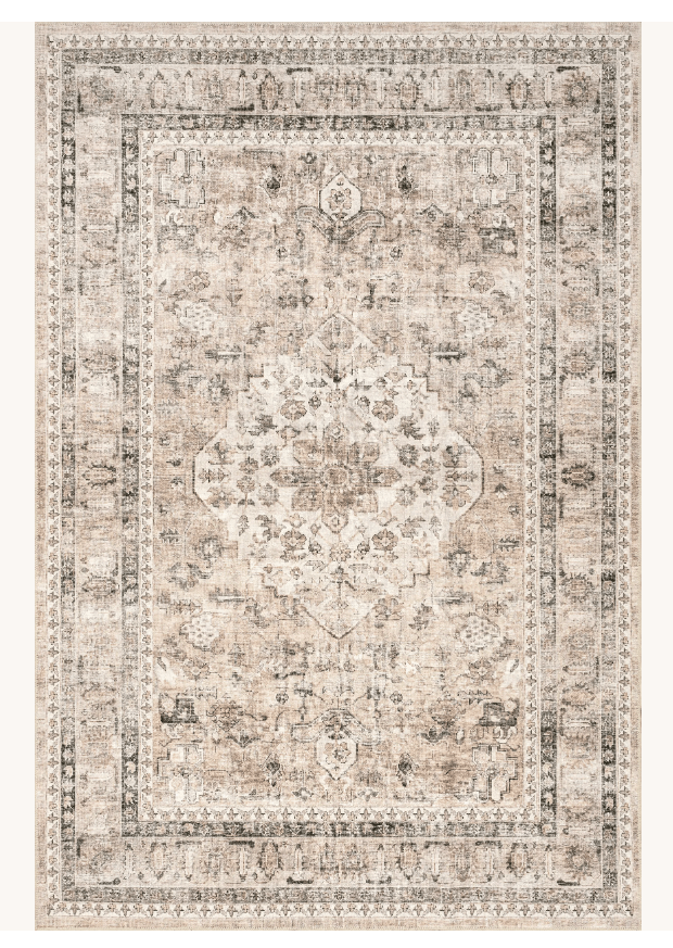 Keyara Spill Proof Washable Rug - From Where Finds - 