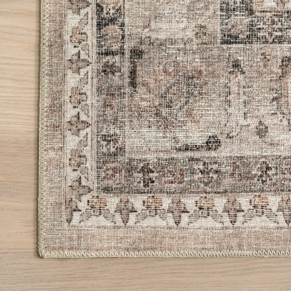 Keyara Spill Proof Washable Rug - From Where Finds -