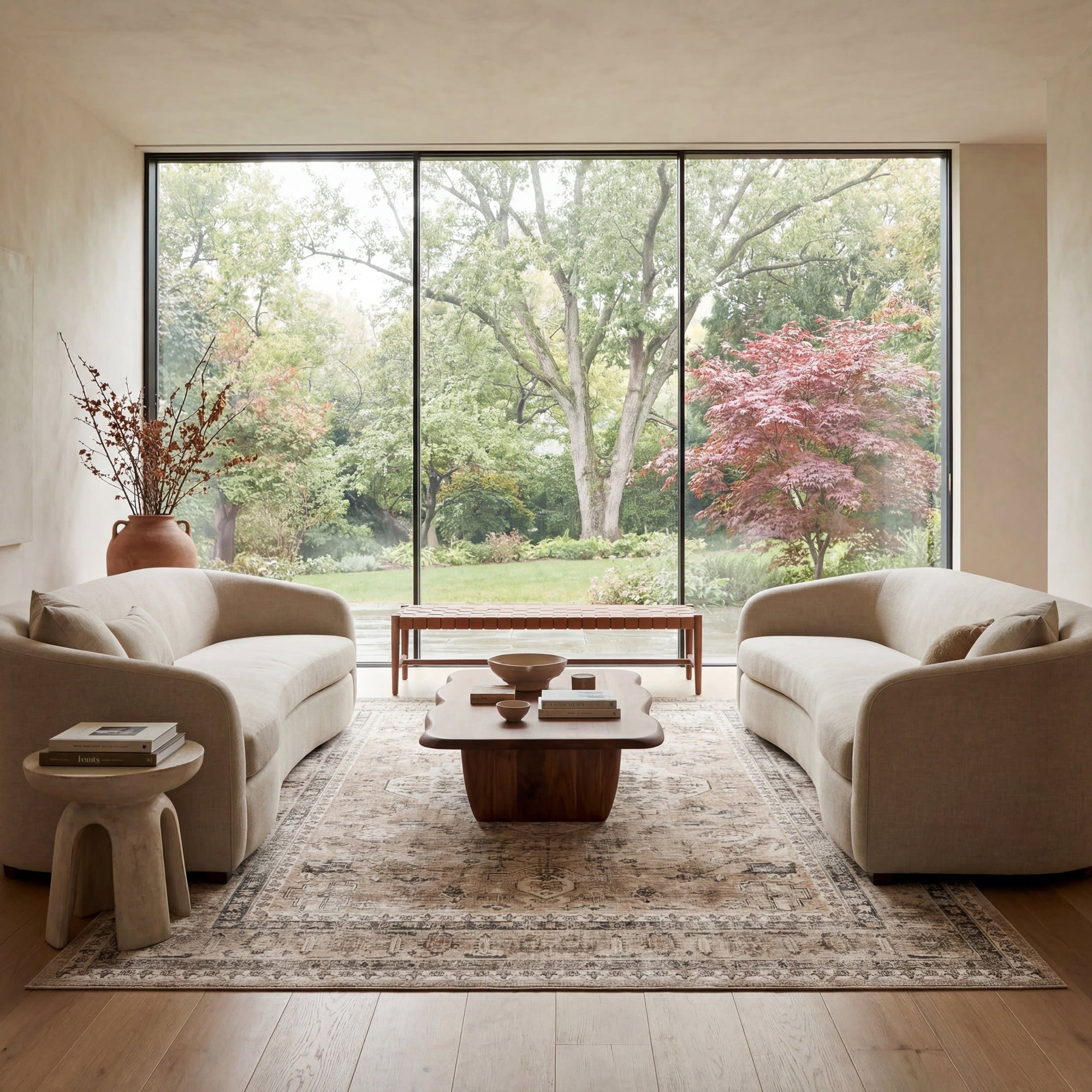 Keyara Spill Proof Washable Rug - From Where Finds -