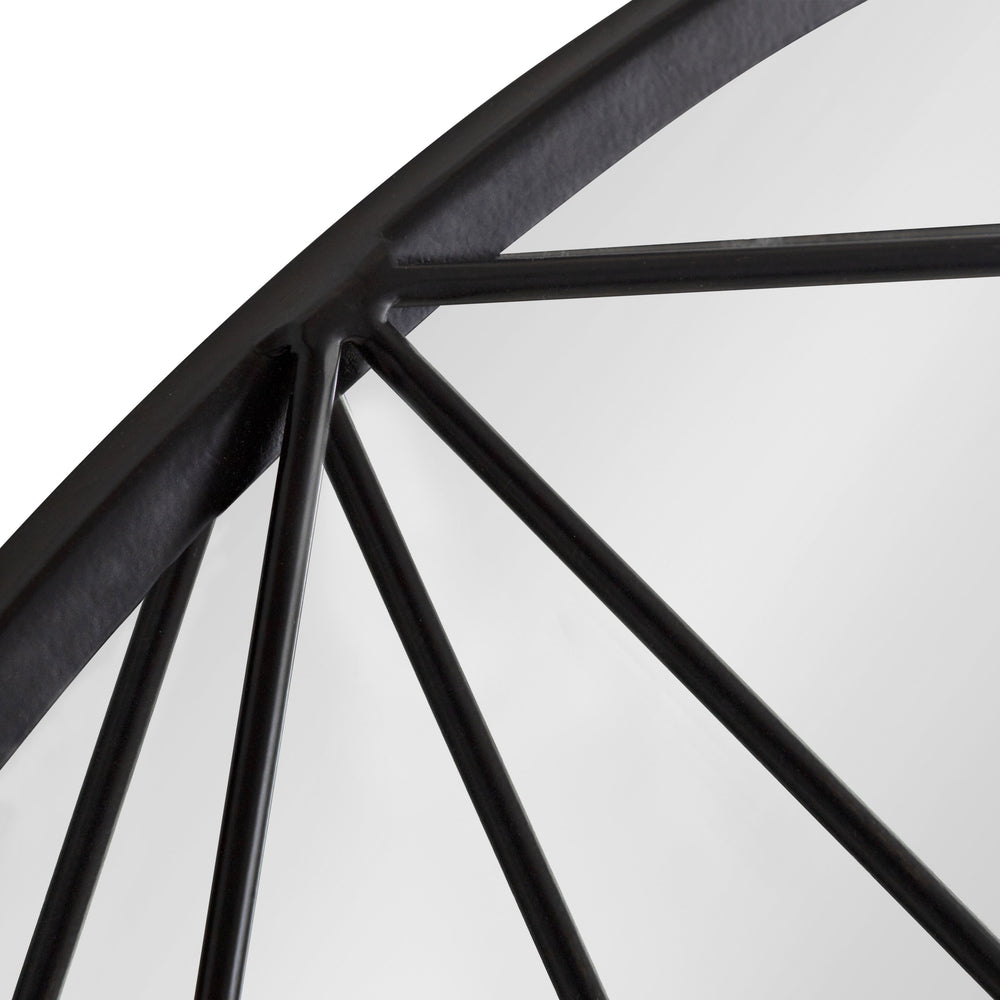 Keyleigh Glam Round Wall Mirror - From Where -