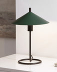 Khlo 17" Green/Black Metal Table Lamp - From Where Finds - 