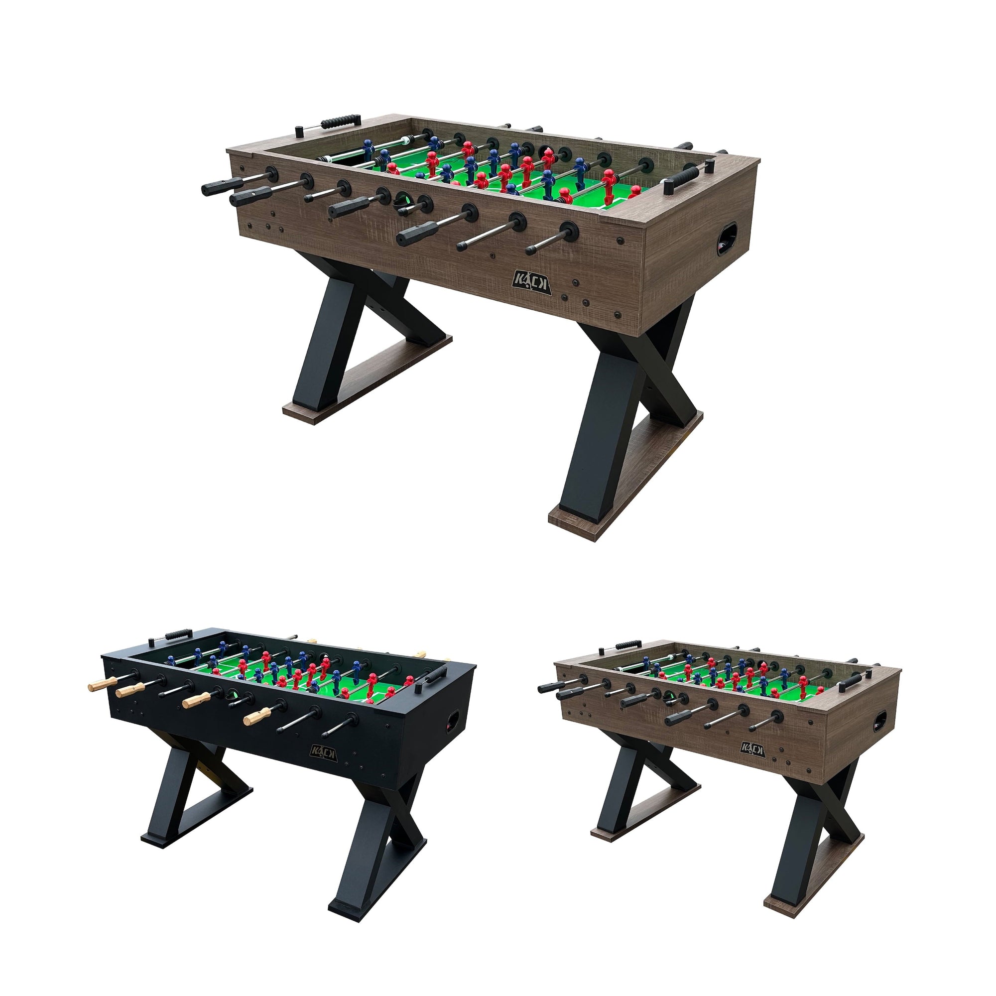 KICK Dominator 55" Foosball Table (Brown) - From Where - 