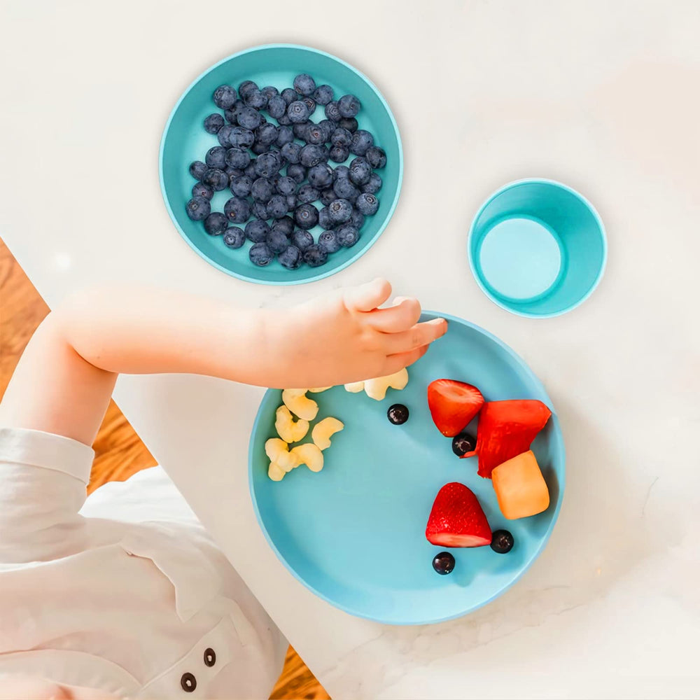 Kids Plates Bowls and Cups Set of 18 - From Where - 