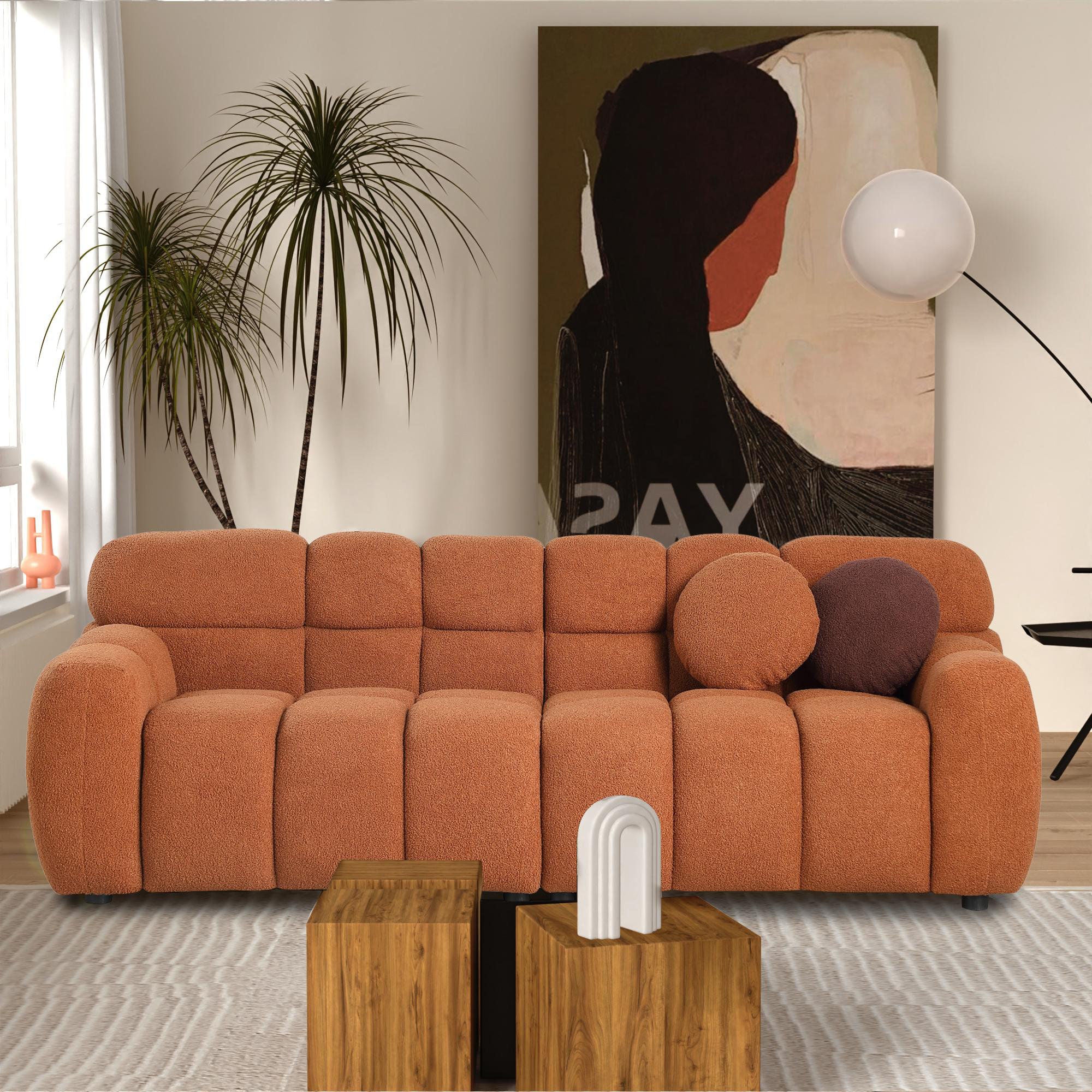 Kieayla Upholstered Sofa - From Where - 