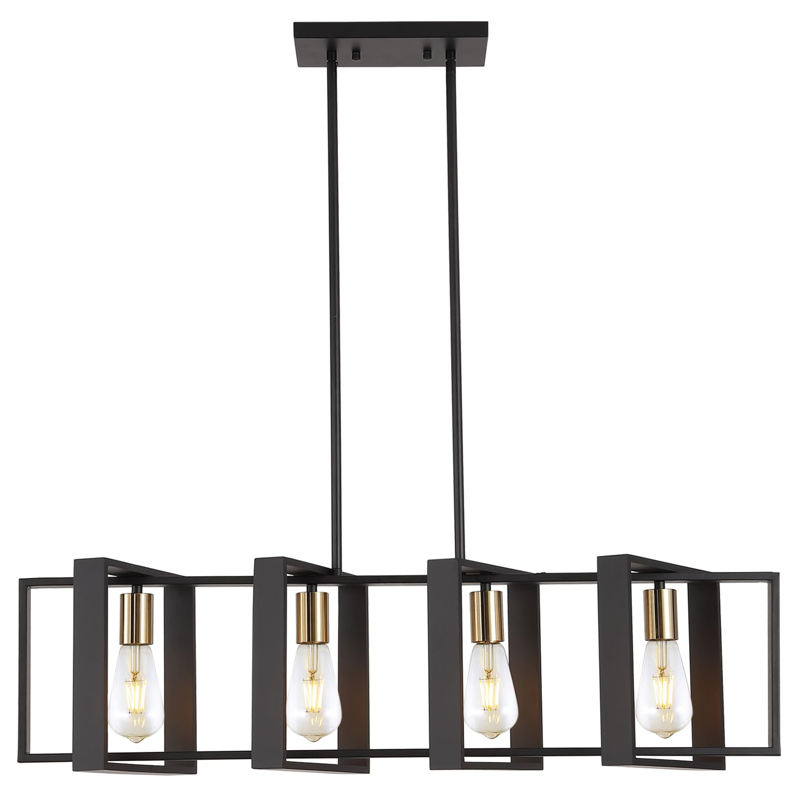 Kitchen Island 4 Lights Chandeliers - From Where - 