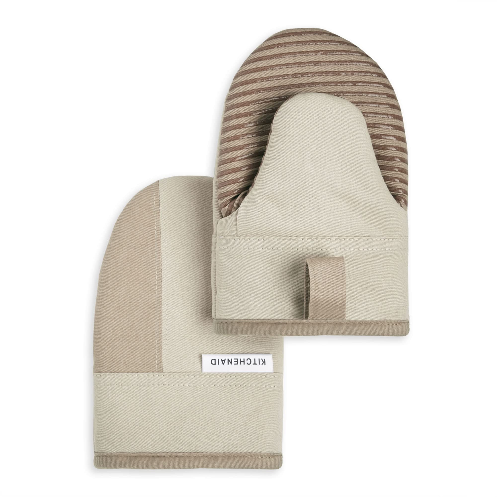 KitchenAid Two - Tone Non - Slip Mini Oven Mitts - From Where Finds - 