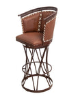 Kiyanah Heritage Swivel Barstool - From Where - 