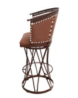 Kiyanah Heritage Swivel Barstool - From Where - 