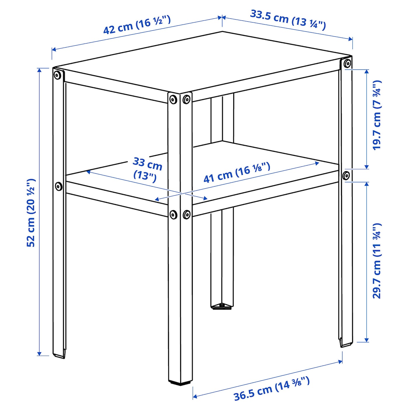 KNARREVIK Nightstand - From Where - 