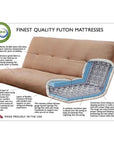 Kodiak Monterey Futon - From Where - 