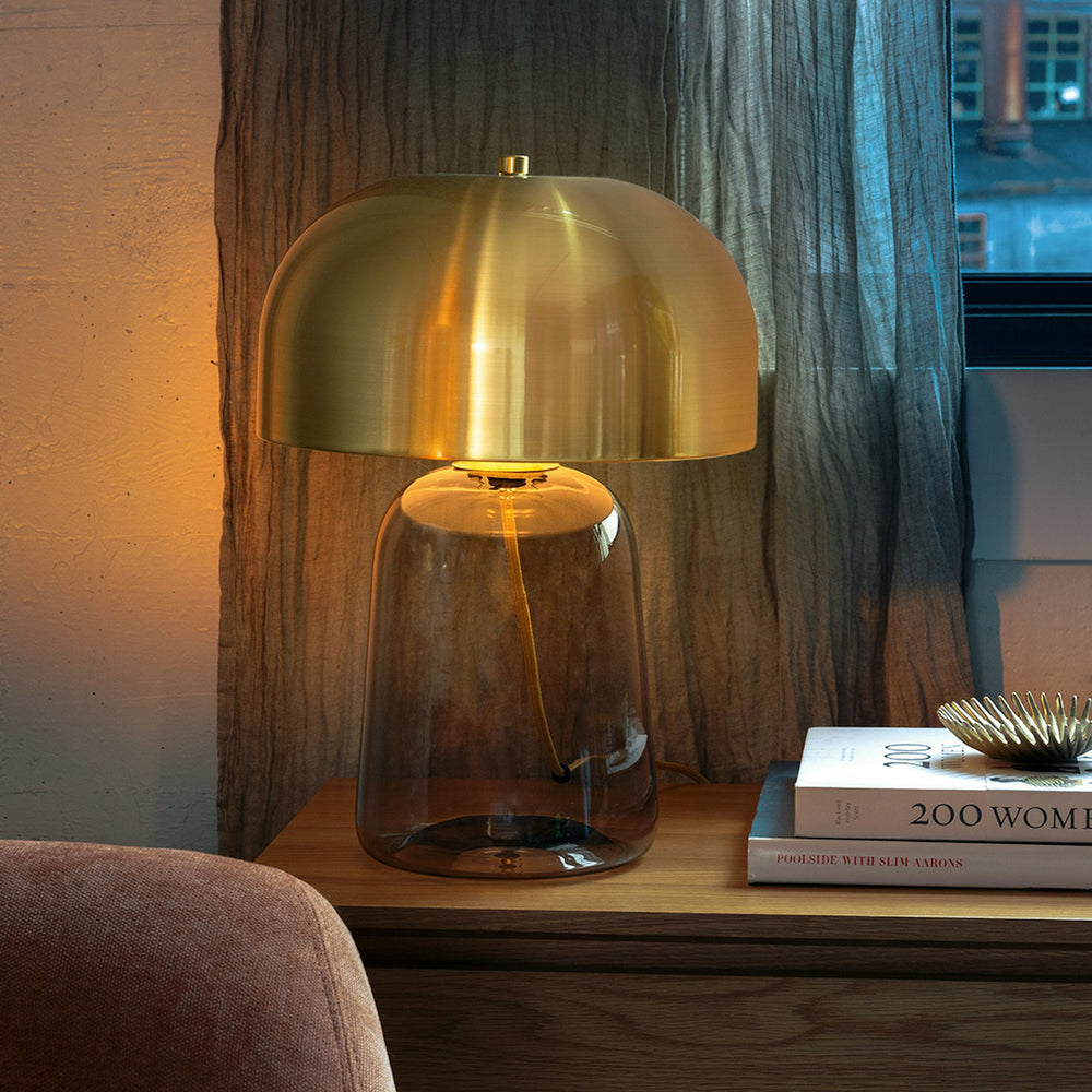 Koepel Large Table Lamp Brass - From Where - 