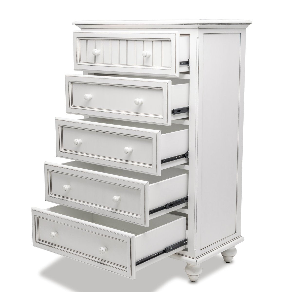 Kolya 5 - Drawer Coastal Chest - From Where - 