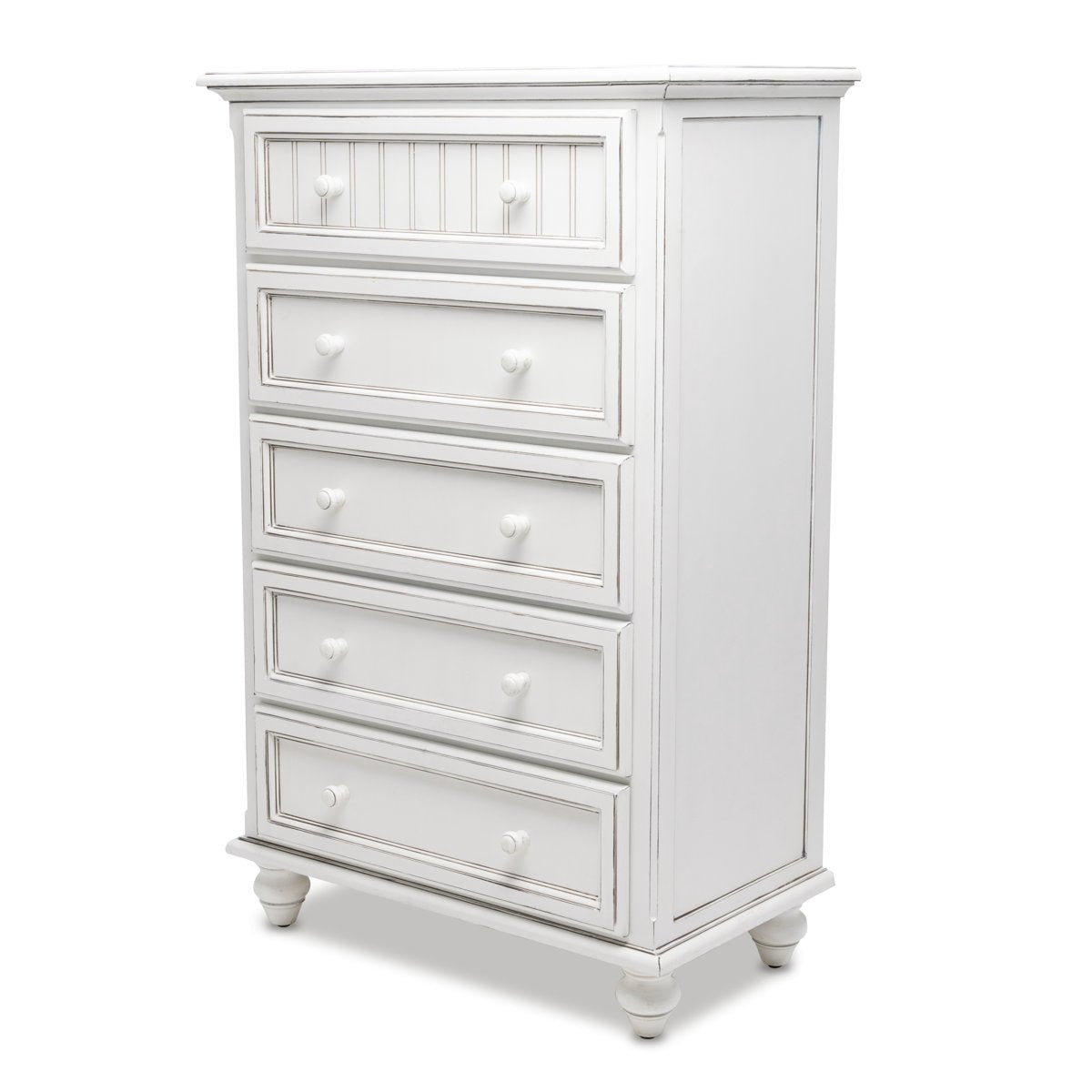 Kolya 5 - Drawer Coastal Chest - From Where - 