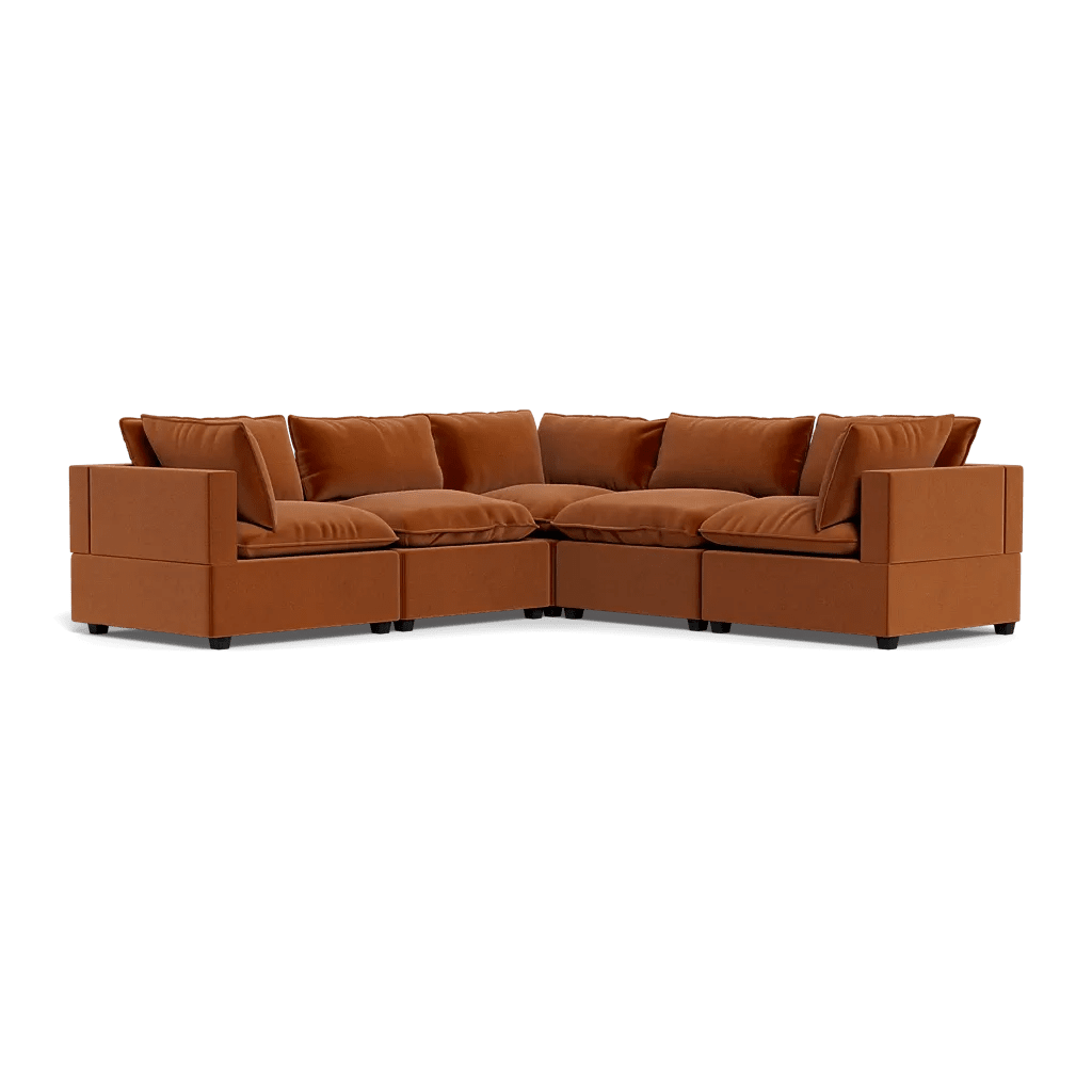 Kova Pillow Cushion Sectional - From Where Finds -