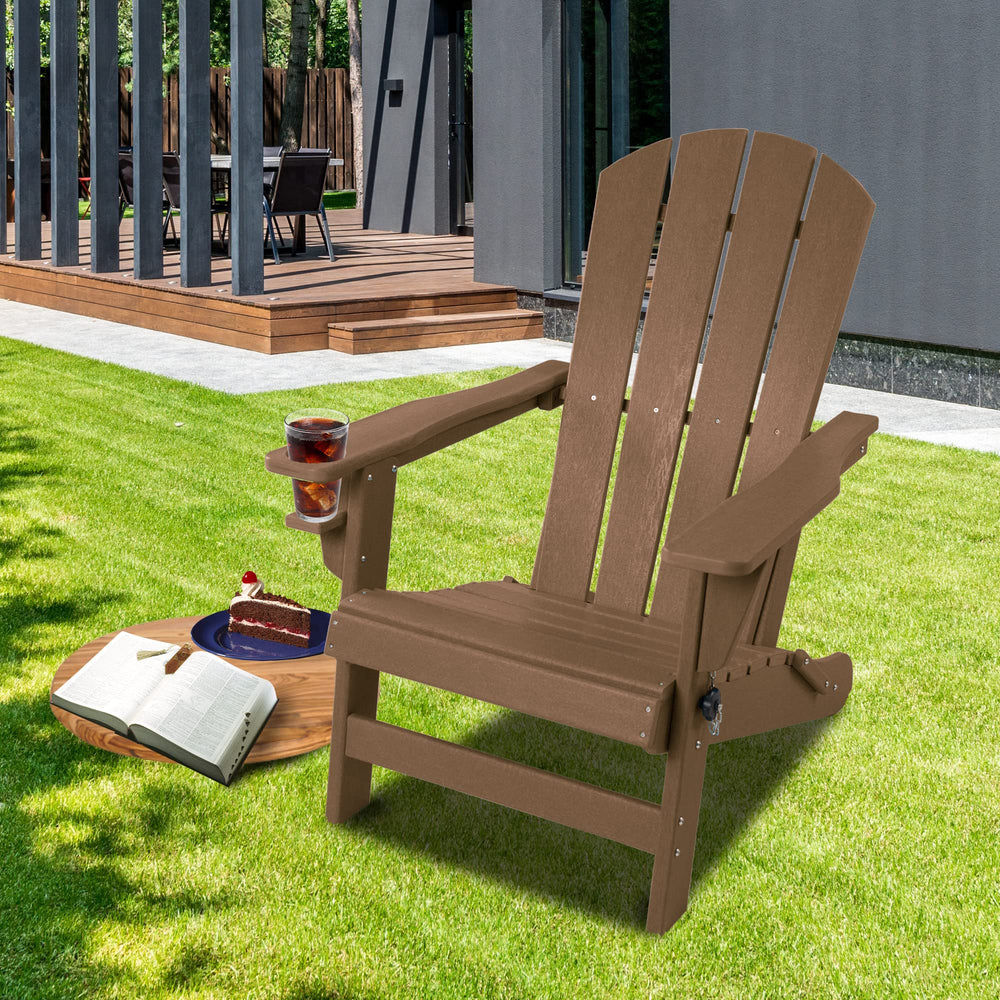 Kozyard Folding Adirondack Chair - From Where - 