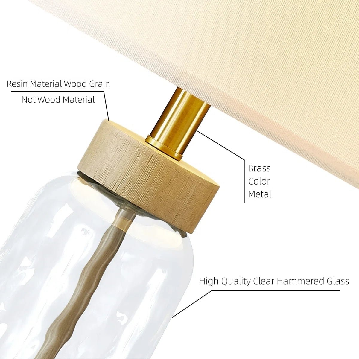 Krantz Glass Table Lamp (Set of 2) - From Where - 