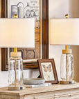 Krantz Glass Table Lamp (Set of 2) - From Where - 
