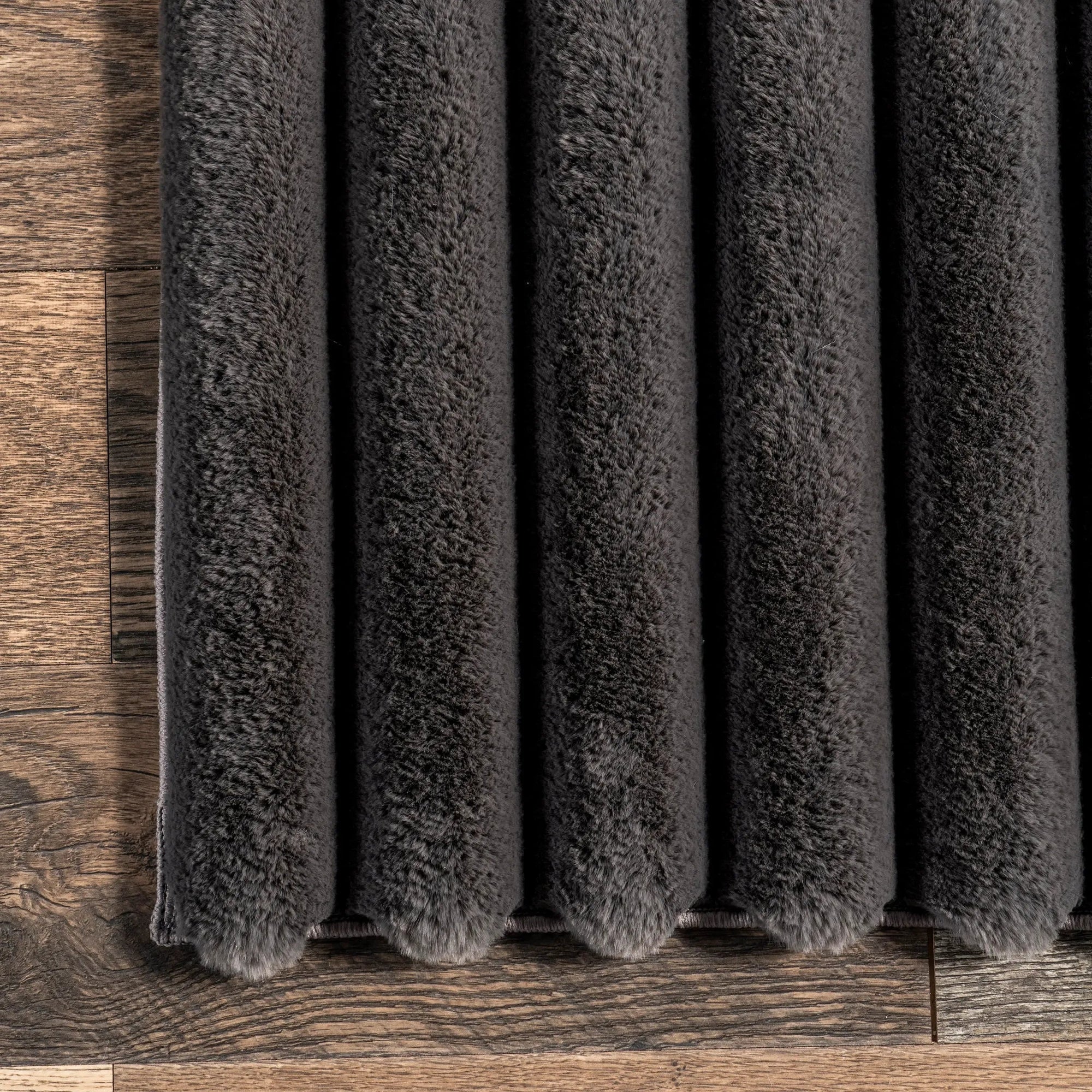 Kris Striped Plush Cloud Washable Rug - From Where Finds - 