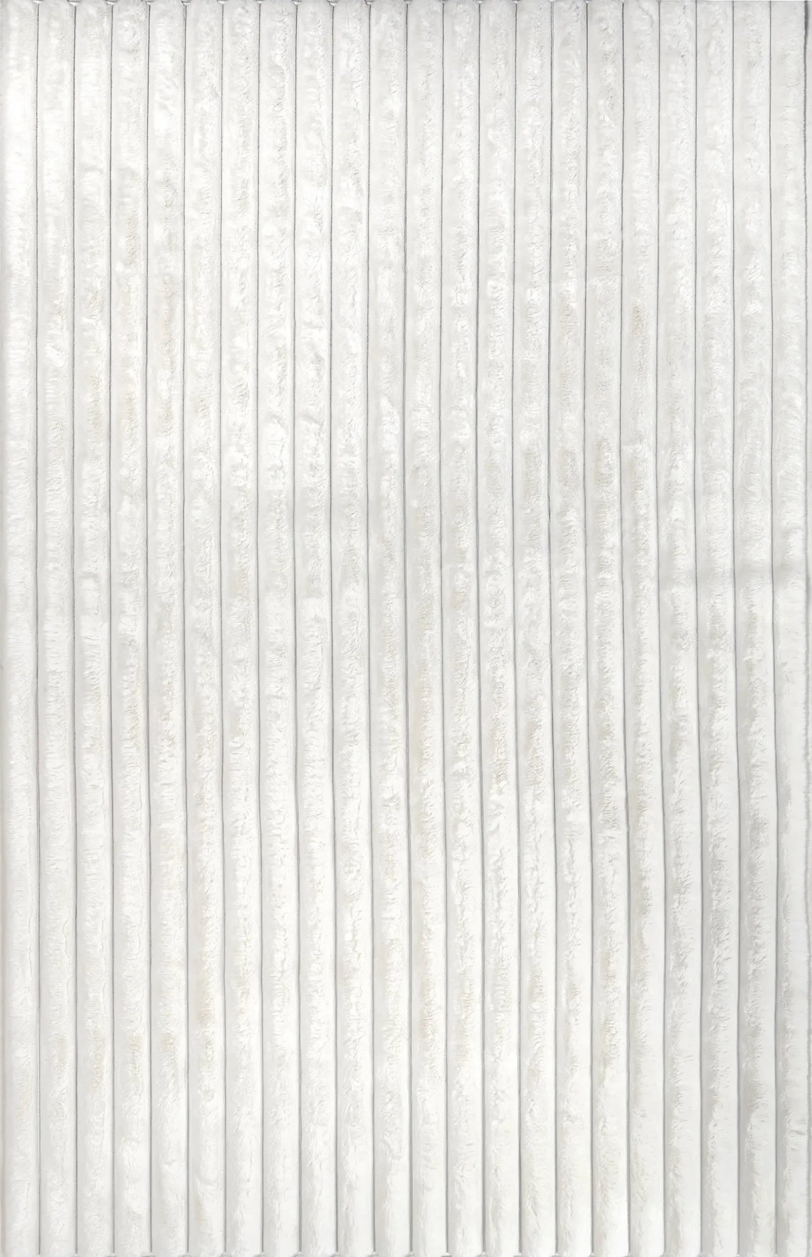 Kris Striped Plush Cloud Washable Rug - From Where Finds - 